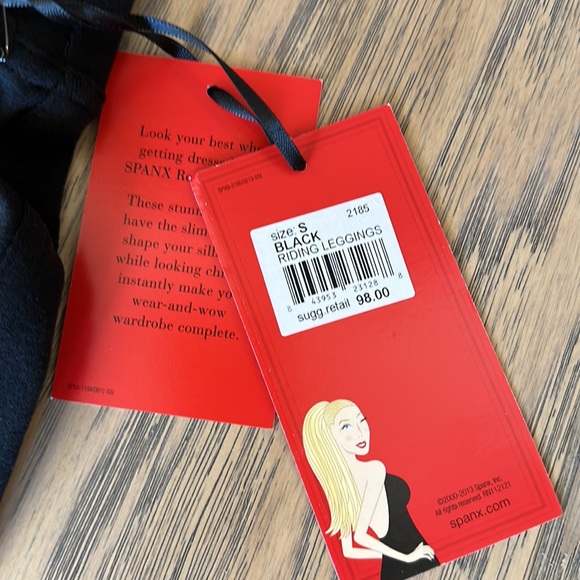 Spanx black riding leggings - Picture 3 of 4
